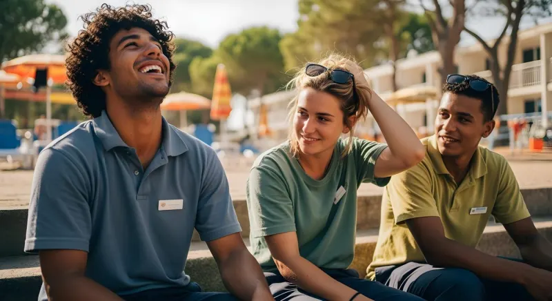 Étudiants en job d’été aux États-Unis avec le programme Work & Travel