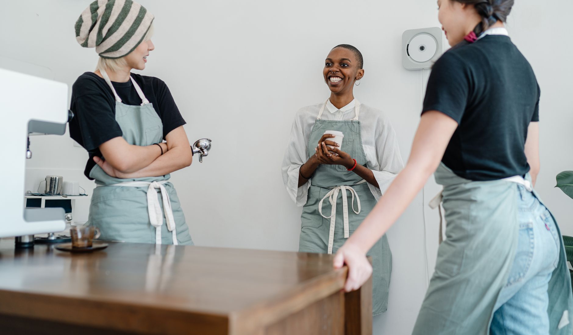 Service en salle, Big Sky, Montana